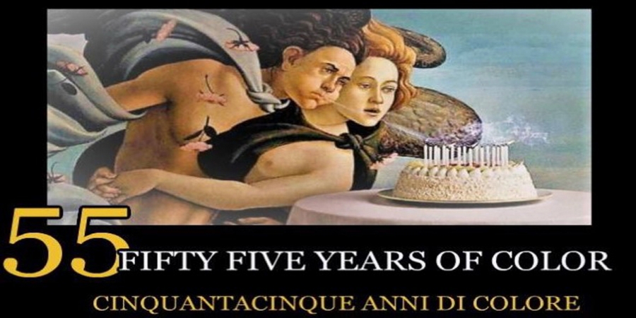 55 FIFTY FIVE YEARS OF COLOR - CINQUANTACINQUE ANNI DI COLORE